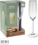 &Scaron;ampanja klaas, klaas, 0.210 l, 4 tk