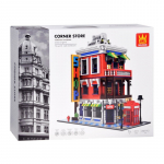 Konstruktor Wange Corner Store ZA5748, 2347 tk, mitmev&auml;rviline