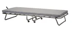 Voodi &uuml;hekohaline kuni 100kg, 80 x 180 cm, hall v., madratsiga