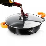 Praepann kaanega, kaanega Vilde Terruna 199109, &Oslash; 32 cm, alumiinium