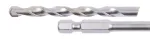 Puur Makita P-77621, puit/metall/kivi, keermega, hex 1/4, 8 mm x 12.5 cm