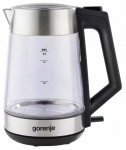 Elektriline veekeetja Gorenje K17OGS, 1.7 l, l&auml;bipaistev v./h&otilde;be v./must v.