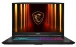 S&uuml;learvuti MSI Katana 17 HX B14WGK-036XPL, i7-14650HX, 16 GB, 512 GB, 17.3 ", Nvidia GeForce RTX 5060, must v., EN