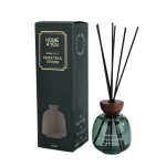 Kodul&otilde;hnastaja, l&otilde;hnapulk Home4you Home Oasis Black Tea & Vetiver, 180 ml Roheline v.