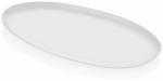 Serveerimistaldrik Hermia CTT0024, 22 cm x 43 cm x 1 cm, valge v., portselan