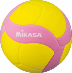 V&otilde;rkpall Mikasa Kids VS220W-R, 5 suurus, kollane v./roosa v.