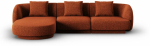 Nurgadiivan Cosmopolitan Design Tulum Haga 44, terracotta v., vasak, 156 x 255 cm x 70 cm