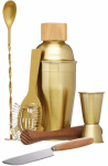 Baarmeni komplekt kokteilide jaoks Bar Craft, kuldne v., 0.7 l, 6 tk