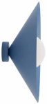 Valgusti seinale Emibig Mono 1M 1879/K1M, E14, 1 x 10 W, valge v. / sinine v., 40 x 40 cm