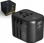 Adapter Extralink Smart Life CHARESL07-WORLD, Europlug/UK Plug, must v.