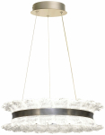 Valgusti lagi Candellux Lighting Tolosa 32-54005, LED, 3000 - 6500 &deg;K, 1 x 30 W, l&auml;bipaistev v. / h&otilde;be v., 50 x 50 cm