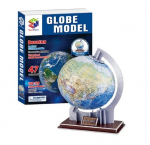 3D-pusle Magic Puzzle Globe Model 525084676, 69 cm x 32 cm, 49 tk, mitmev&auml;rviline