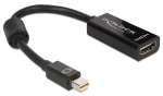Adapter Delock DisplayPort mini to HDMI Display port male, HDMI female, 0.18 m, must