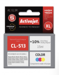 Tindiprinteri kassett ActiveJet Premium AC-513R, sinine v./punane v./kollane v., 15 ml