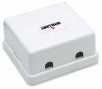 V&otilde;rgutoodete lisad Intellinet Surface Mount Box For Keystone Module 2-Outlet, valge v.