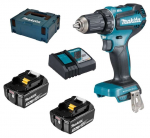 Puur koos akuga Makita DDF485RFJ, 18 V, 3 Ah