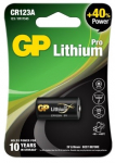 Patareid GP Lithium, CR123A, 3 V