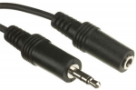 Adapter OEM 3.5 mm stereo male, 3.5mm female, 5 m, must v.