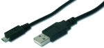 Juhe Assmann USB / USB-micro AK-300127-010-S USB 2.0 A male, Micro USB 2.0 B male, 1 m, must v.