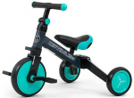 Kolmerattaline jalgratas Milly Mally Optimus Ride On 3in3, sinine v./must v./hall v.