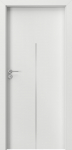 Siseukseleht Porta H1 Porta line H1, parempoolne, valge v., 203 x 64.4 x 4 cm