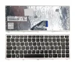S&uuml;learvutite klaviatuurid Lenovo KB314256, Inglise (UK), h&otilde;be v./must v.