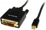 Adapter StarTech Mini DisplayPort to DVI MDP2DVIMM6 Mini DisplayPort, DVI, 1.8 m, must v.