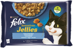 Kassi m&auml;rgtoit Felix Sensations Jellies, kalaliha/l&otilde;he, 0.34 kg