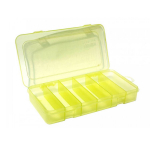 Kalastuskast AquaTech 7006 10208280, 21 cm, 21 х 11.5 х 3.5 cm, kollane v.