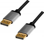 Kaabel Logilink DisplayPort 4K/60 Hz CDA0103 Displayport, Displayport, 5 m, must v./hall v.