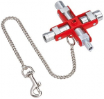 Komplekt Knipex Universal Key Set 00 11 06, 90 mm, 5 - 10 mm, 9 tk