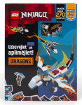 Konstruktor LEGO&reg; Ninjago Activity Book Build And Stick: Dragons BSP6701LV, 49 tk