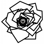 Valgusti seinale Opviq 596 - A, E27, 1 x 100 W, must v.