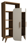 P&otilde;randariiul Kalune Design Form 845HCT3903, kreemjasvalge/p&auml;hklipuu v., 132 cm x 32 cm x 90 cm