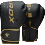 Poksikindad RDX F6 Matte BGR-F6MGL-6OZ, kuldne/must, 6 oz