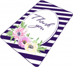 Vannitoa p&otilde;randamatt Foutastic Thank You 359CHL4422, mitmev&auml;rviline, 100 cm x 80 cm