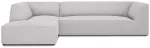 Nurgadiivan Micadoni Home Ruby 4 Seats, helehall v., vasak, 273 x 180 cm x 69 cm