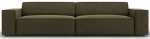 Diivan Micadoni Home Jodie Velvet 3 Seats, roheline v., 204 x 102 cm x 70 cm