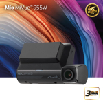 Videoregistraator Mio MiVue 955W, 4K, HDR, WIFI, GPS, Speedcam, Parking mode, Super-Cap
