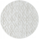 Vaip sise Ayyildiz Pisa Geometric 4708, kreemjasvalge, 160 cm x 160 cm