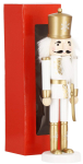 J&otilde;uludekoratsioon, "P&auml;hklipureja" Springos Nutcracker CA1118, 30 cm, kuldne v.