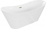 Vann, teisaldatav Mexen Celia, 75 cm x 170 cm x 72 cm, ovaalne, valge