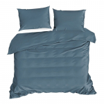 Voodipesukomplekt Dina, s&uuml;gavsinine v., 70 x 80 cm, 160 x 200 cm