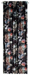&Ouml;&ouml;kardin Alani, valge v./must v./sinine v., 140 cm x 270 cm