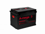 Aku A-mega Standard, 12 V, 62 Ah, 560 A