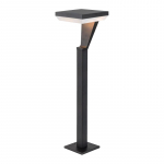 Vabalt seisev v&auml;lisvalgusti Tope Salta, 12W, LED, IP65, antratsiit v., 14 cm x 80 cm