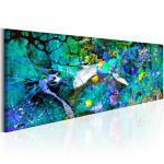 Reproduktsioon Artgeist Sapphire Jungle N5603-DK150, 150 cm x 50 cm