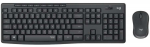 Juhtmevaba klaviatuuri ja hiire komplekt Logitech MK295, RU, grafiit v.