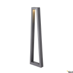 Vabalt seisev v&auml;lisvalgusti SLV Bookat Pole Phase, 15W, LED, IP65, must v., 7 cm x 113 cm