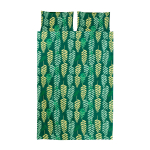 Voodipesukomplekt Okko CD001, roheline v., 50 x 70 cm, 160 x 200 cm, 3 os.